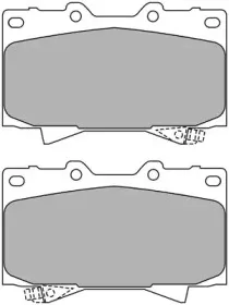 Комплект тормозных колодок, дисковый тормоз AISIN купить